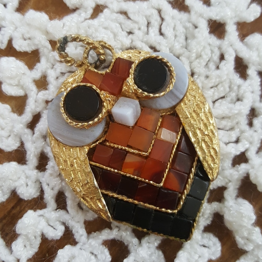 Swaboda inc owl pendant